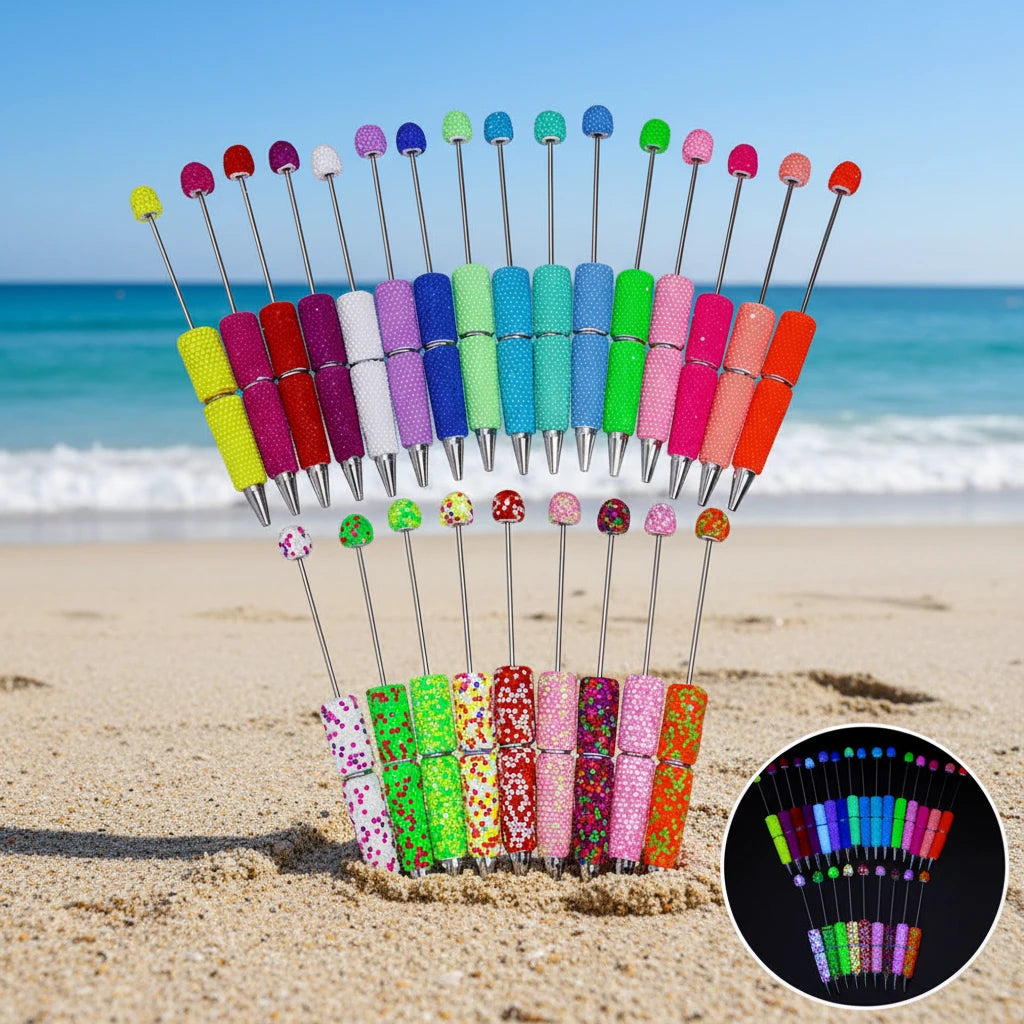 Neon Rhinestone pens